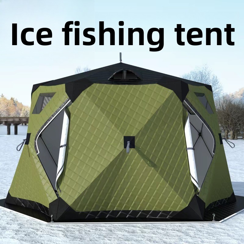 Fishing Equipment Needed - Cabane de pêche sur glace hexagonale