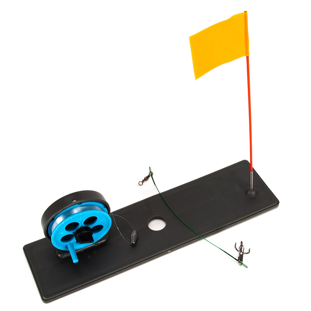 Ice Fishing Tip Up - Marqueur de sensation pliant pour la