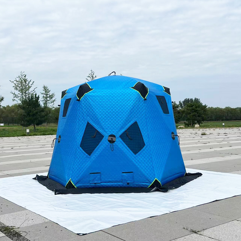 Fishing Equipment Needed - Tente hexagonale en coton épais, équipement