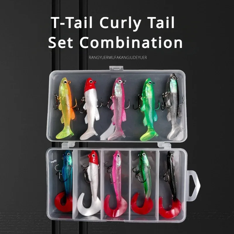 10 leurres souples multicolore - Fishing Equipment Online avis et prix