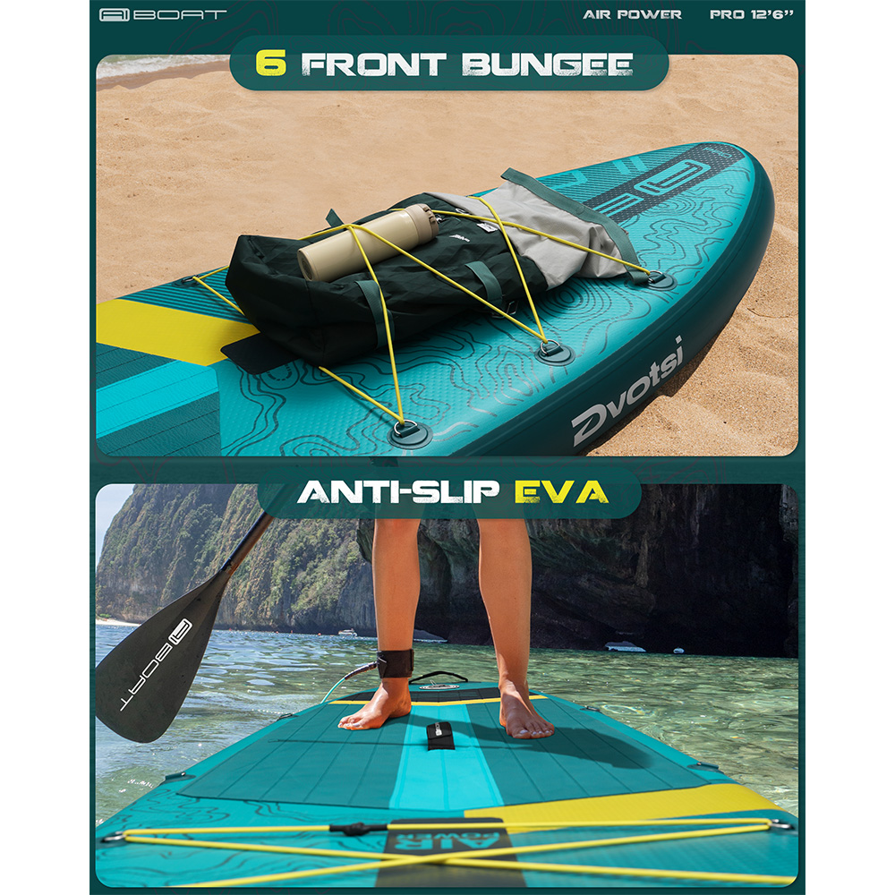 AIBOAT Green Pro SUP Planche d - Fishing Equipment For Beginners avis et prix