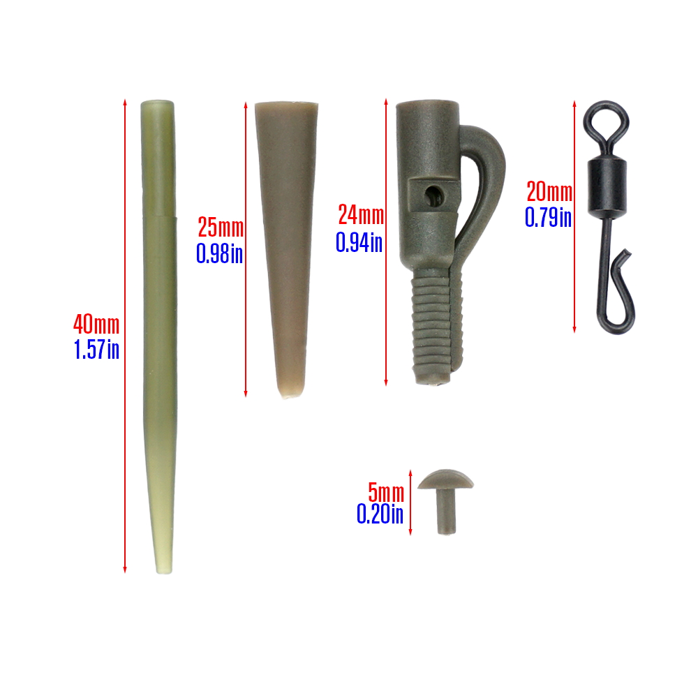 Hirisi 40 pièces Clips de plom - Ice Fishing Tip Up avis et prix