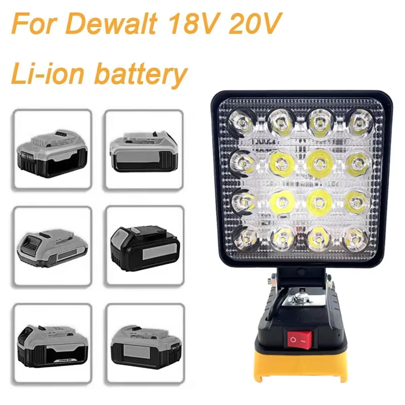 Dewalt-Projecteur LED sans fil - Fishing Equipment For Beginners avis et prix