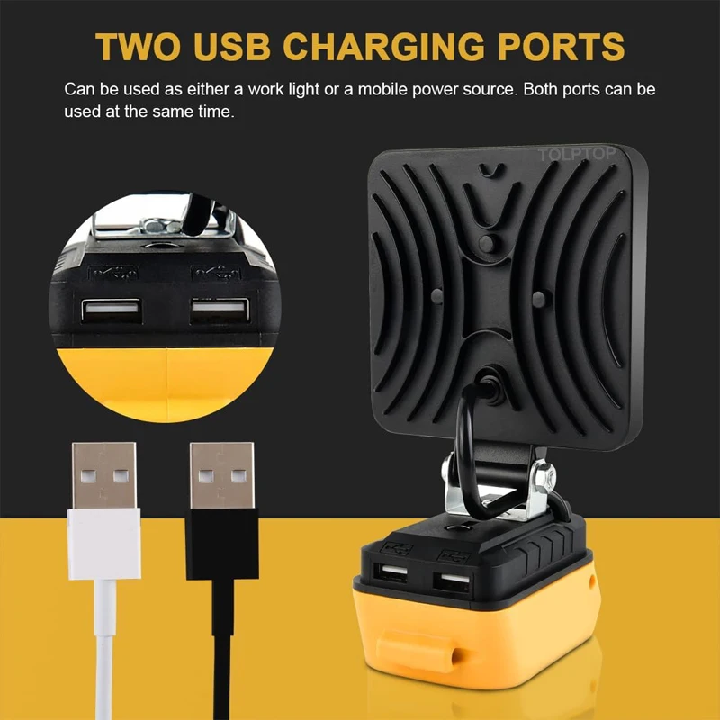 Dewalt-Projecteur LED sans fil - Fishing Equipment For Beginners avis et prix