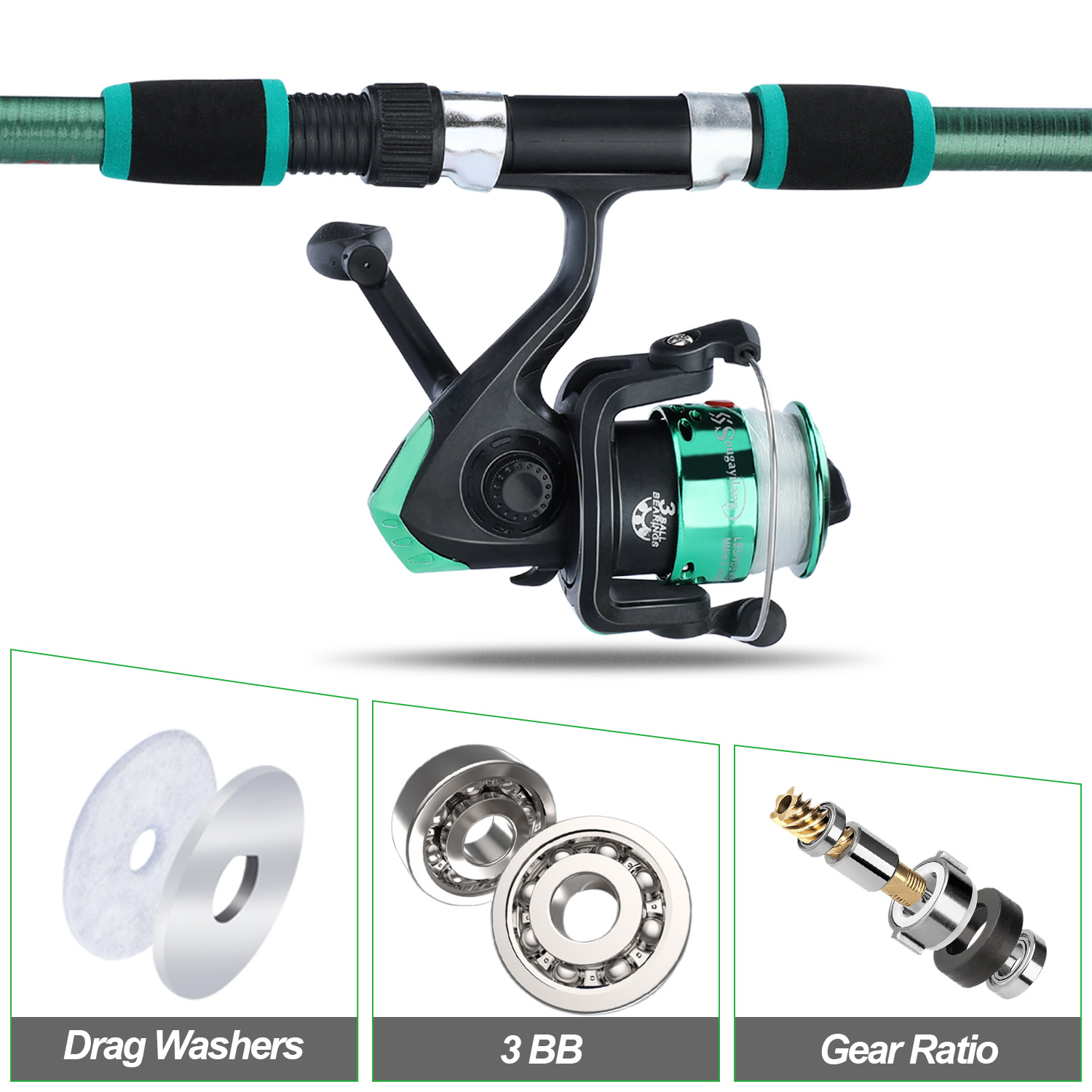 Sougayilang canne à pêche téle - Fishing Equipment Online avis et prix